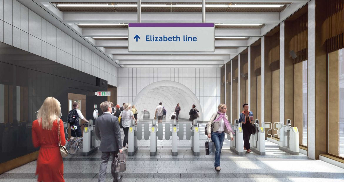 Crossrail unveils bespoke design for Bond Street station